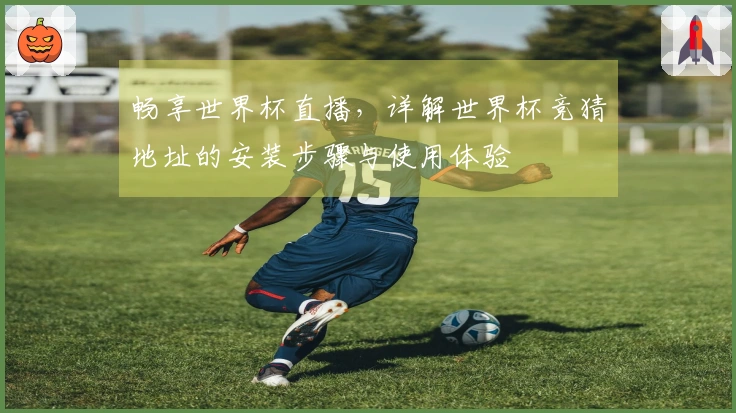 畅享世界杯直播，详解世界杯竞猜地址的安装步骤与使用体验