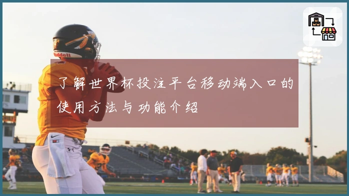 了解世界杯投注平台移动端入口的使用方法与功能介绍